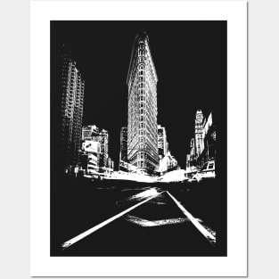 Flatiron Building NY Posters and Art